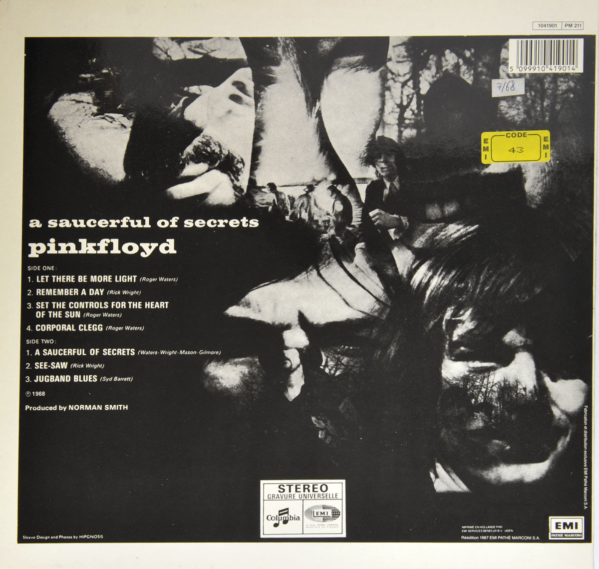 High Resolution Photo #2 PINK FLOYD Saucerful Secrets France2 